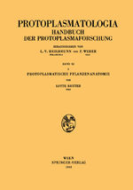 ISBN 9783211803899: Protoplasmatische Pflanzenanatomie