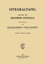 Integraltafel: T. 2., Bestimmte Integrale