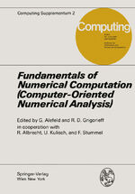 R. Grigorieff: Fundamentals of Numerical R. Grigorieff: Fundamentals of Numerical