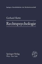 Rechtspsychologie