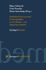 ISBN 9783211831946: Qualitätssicherung und Lebensqualität in der Kinder-und Jugendpsychiatrie