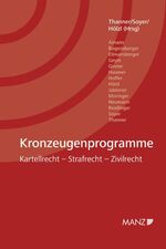 ISBN 9783214184018: Kronzeugenprogramme – Kartellrecht - Zivilrecht - Strafrecht