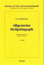 ISBN 9783258058054: Allgemeine Heilpädagogik