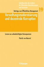 Verwaltungsmodernisierung und dezentrale Korruption