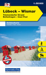 Outdoorkarte: [Deutschland] / 12., Lübeck, Wismar : Timmendorfer Strand, Boltenhagen, Insel Poel ; Wandern, Rad, Reiten