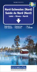 ISBN 9783259012666: Nord-Schweden (Nord) Nr. 06 Regionalkarte Schweden 1:400 000 - Lulea - Kiruna - Narvik