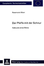 ISBN 9783261036285: Der Pfaffe mit der Schnur. Fallstudie eines Märes