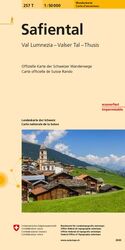 ISBN 9783302302577: 257T Safiental Wanderkarte - Lumnezia - Valsertal - Thusis