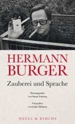 ISBN 9783312012602: Hermann Burger. Zauberei und Sprache