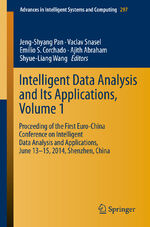 ISBN 9783319077758: Intelligent Data analysis and its Applications, Volume I