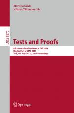 ISBN 9783319090986: Tests and Proofs – 8th International Conference, TAP 2014, Held as Part of STAF 2014, York, UK, July 24-25, 2014, Proceedings