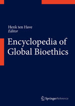 ISBN 9783319094823: Encyclopedia of Global Bioethics