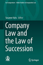 ISBN 9783319180106: Company Law and the Law of Succession