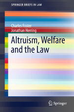 ISBN 9783319216041: Altruism, Welfare and the Law