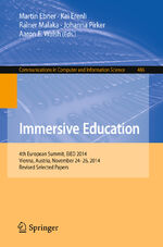 ISBN 9783319220161: Immersive Education - 4th European Summit, EiED 2014, Vienna, Austria, November 24-26, 2014, Revised Selected Papers