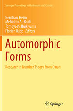 ISBN 9783319363370: Automorphic Forms – Research in Number Theory from Oman