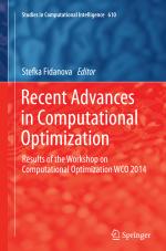 ISBN 9783319374086: Recent Advances in Computational Optimization – Results of the Workshop on Computational Optimization WCO 2014