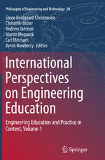 ISBN 9783319380445: International Perspectives on Engineering Education - Engineering Education and Practice in Context, Volume 1