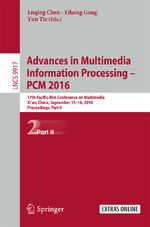 ISBN 9783319488950: Advances in Multimedia Information Processing - PCM 2016 – 17th Pacific-Rim Conference on Multimedia, Xi´ an, China, September 15-16, 2016, Proceedings, Part II