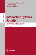 ISBN 9783319725970: Information Systems Security – 13th International Conference, ICISS 2017, Mumbai, India, December 16-20, 2017, Proceedings