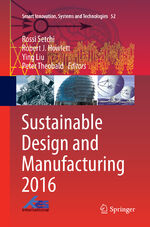 ISBN 9783319811970: Sustainable Design and Manufacturing 2016