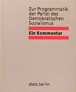 ISBN 9783320019327: Zur Programmatik der Partei des Demokratischen Sozialismus