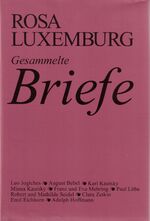 ISBN 9783320023638: Luxemburg - Gesammelte Briefe / Gesammelte Briefe, Bd. 1 - 1893 bis 1902