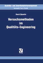 ISBN 9783322909206: Versuchsmethoden im Qualitäts-Engineering