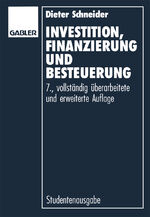 ISBN 9783322911247: Investition, Finanzierung und Besteuerung