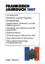 ISBN 9783322951175: Frankreich-Jahrbuch 1997 - Politik, Wirtschaft, Gesellschaft, Geschichte, Kultur