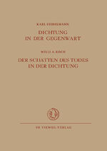 ISBN 9783322980502: Dichtung in der Gegenwart. Der Schatten des Todes in der Dichtung