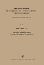 ISBN 9783322984012: Untersuchungen von elektrischen Antrieben, Steuerungen und Regelungen an Werkzeugmaschinen