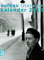 Aufbau Literatur Kalender 2013 – 46. Jahrgang