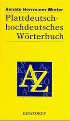 ISBN 9783356003758: Plattdeutsch-hochdeutsches Wörterbuch - Für den mecklenburgisch-vorpommerschen Sprachraum