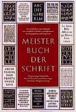 ISBN 9783363007213: Meisterbuch der Schrift