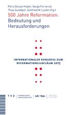 ISBN 9783374039166: 500 Jahre Reformation – Bedeutung und Herausforderungen  Internationale Tagung der Evangelischen Kirche in Deutschland (EKD) und des Schweizer Evangelischen Kirchenbundes (SEK) auf dem Weg zum Reformationsjubiläum 2017 in Zürich, 6.–10. Oktober 2013