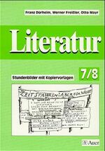 ISBN 9783403023524: Kopiervorlagen Literatur. Mit Lösungen / Kopiervorlagen Literatur – Stundenbilder mit Kopiervorlagen. 7./8. Jahrgangsstufe