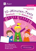 ISBN 9783403082651: 10-Minuten-Tests Deutsch - Klasse 3/4 | Kurze differenzierte Übungseinheiten und Minitests zum schnellen, flexiblen Einsatz | Dörthe Herrler (u. a.) | Broschüre | 10-Minuten-Tests Grundschule | 80 S.