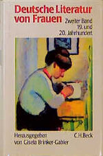 ISBN 9783406330216: Deutsche Literatur von Frauen, 2 Bde., Bd.2, 19. und 20. Jahrhundert