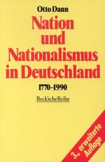 ISBN 9783406340864: Nation und Nationalismus in Deutschland