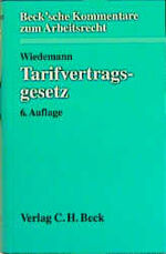 ISBN 9783406359385: Tarifvertragsgesetz