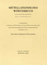 ISBN 9783406411960: Mittellateinisches Wörterbuch Bd. 2: C - (11.-23/24. Lieferung)