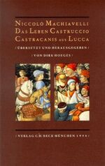 ISBN 9783406433573: Das Leben Castruccio Castracanis aus Lucca