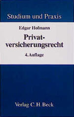 ISBN 9783406444142: Privatversicherungsrecht