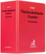 Niedersächsische Gesetze - Grundwerk zur Fortsetzung (min. 12 Monate ab Kaufdatum) - Rechtsstand: 1. Mai 2024