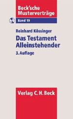 ISBN 9783406511516: Das Testament Alleinstehender