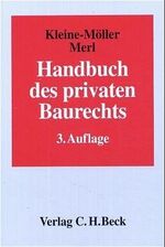 Handbuch des privaten Baurechts