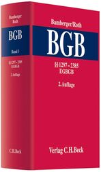 Kommentar zum Bürgerlichen Gesetzbuch: Band 3., §§ 1297 - 2385, EGBGB