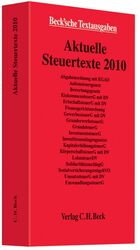 ISBN 9783406598760: Aktuelle Steuertexte 2010