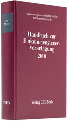 ISBN 9783406611797: Handbuch zur Einkommensteuerveranlagung 2010